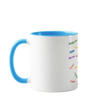 Tasse d'insultes en yiddish