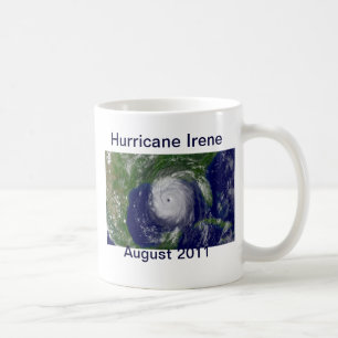Tasse d'Irène d'ouragan