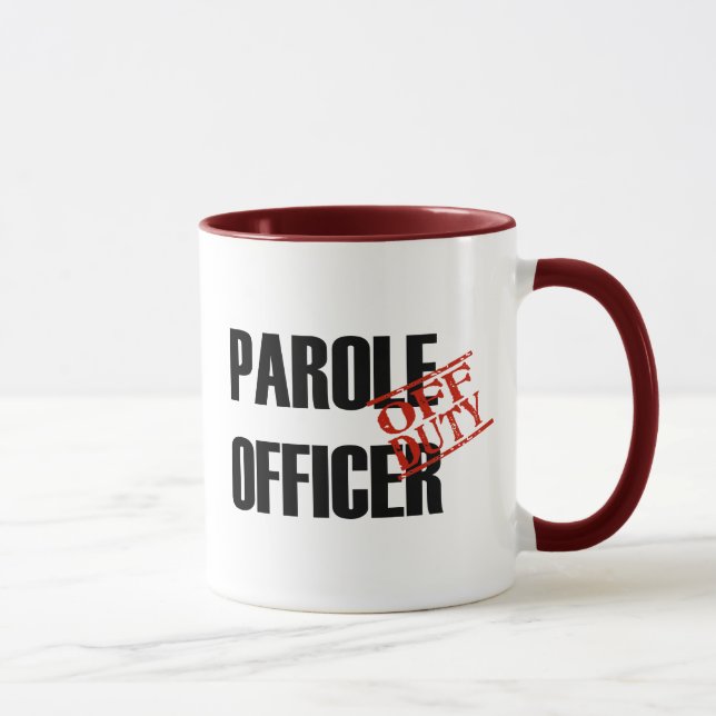 Tasse Dirigeant de liberté conditionnelle QUI N'EST PAS (Droite)