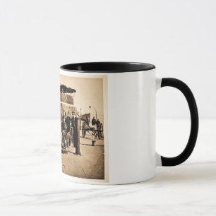 Tasse Dirigeants sur la plate-forme de la guerre civile