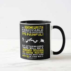 Tasse DISCIPLINE - Motivation de l'entraînement de levag