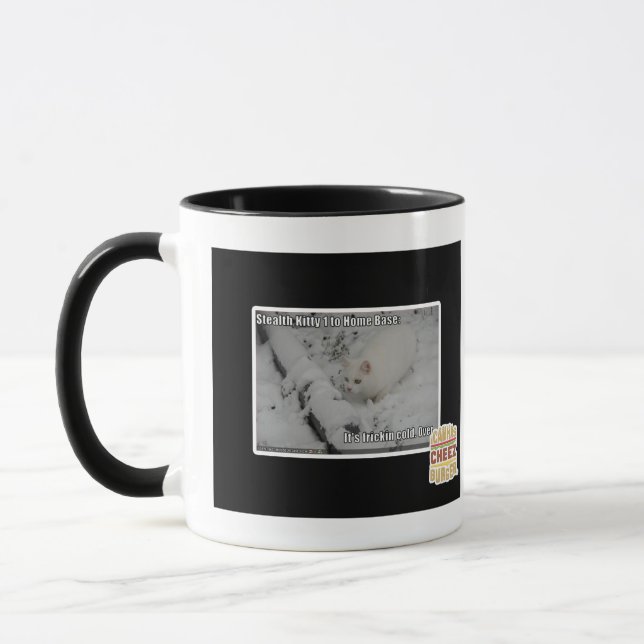 Tasse Discrétion Kitty 1 (Gauche)