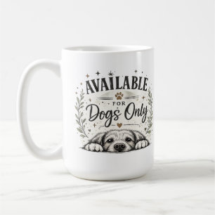 Tasse Disponible pour les Chiens uniquement