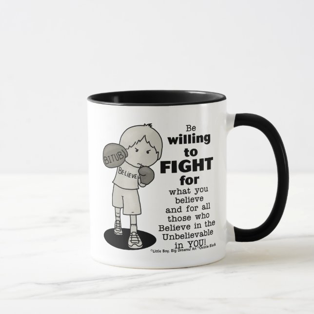 Tasse Disposé pour combattre (Droite)