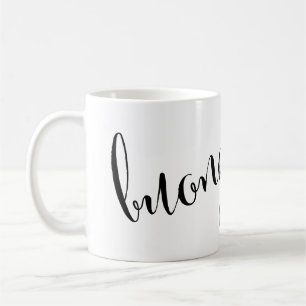 tasse d'Italien bonjour de buongiorno