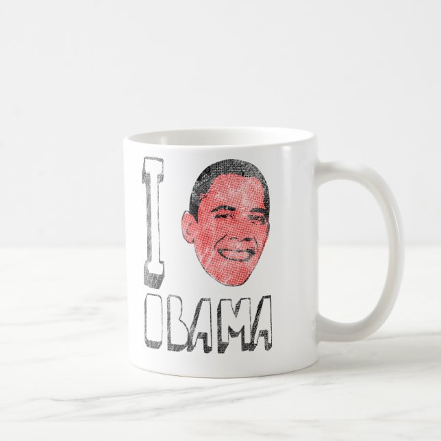 Tasse d'Obama du coeur I (Droite)
