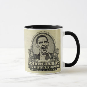 Tasse d'Obamanomics de capitalisme de zombi