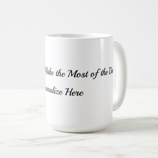 Tasse d'objectif du jour (Devant droit)