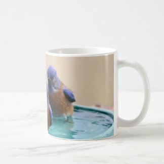 Tasse d'oiseau bleu