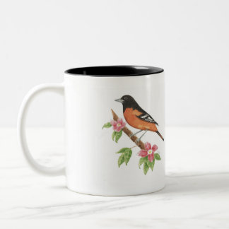 Tasse d'oiseau de Baltimore Oriole