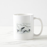Tasse d'oiseau - oies canadiennes