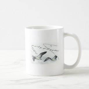 Tasse d'oiseau - oies canadiennes