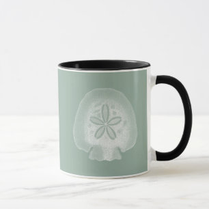 Tasse Dollar de sable de silhouette