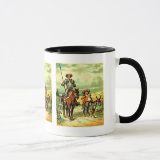 Tasse Don don Quichotte et Sancho Panza