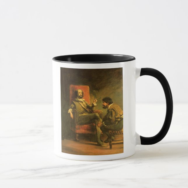 Tasse Don don Quichotte et Sancho Panza (Droite)