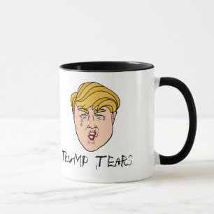 Tasse Donald Trump en larmes - Trump en coupe