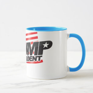 Tasse Donald Trump pour le président (avec des cheveux)