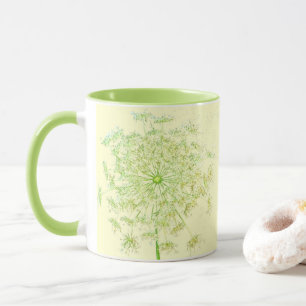 Tasse Dons et faveurs de dentelle de la reine Anne