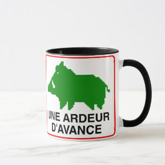 Tasse - Doppeltes eine GLUT IM VORAUS