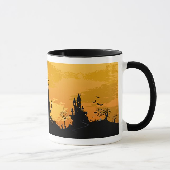 Tasse d'orange de Halloween (Droite)