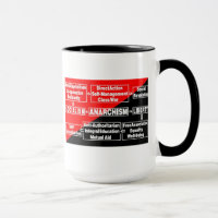 tasse d'organigramme d'anarchisme