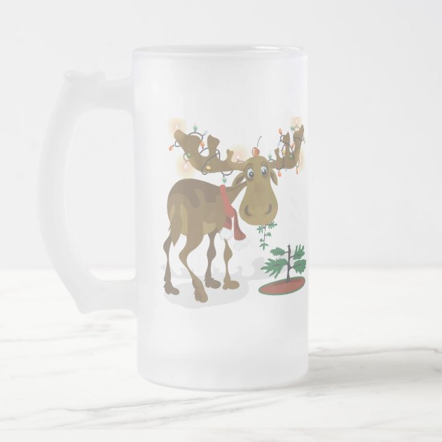 Tasse d'orignaux de Noël (Gauche)