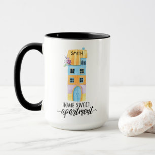Tasse douce à la maison d'appartement