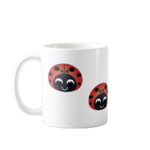 Tasse douce de coccinelle
