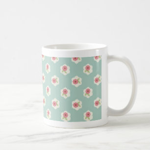 Tasse douce de marguerite en Aqua