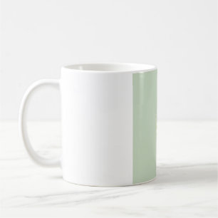 Tasse Douce Phase Lunaire à l'Aquarelle - Vert Sau