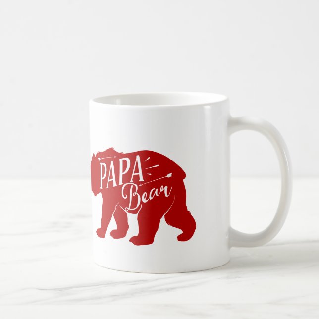 Tasse d'ours de papa, tasse d'ours de papa, papa (Droite)
