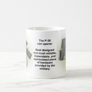 Tasse d'ouvreur de boîte P-38
