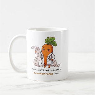 Tasse Dr Carotte ECG Drôle Médical - Médecin du Fu