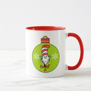 Tasse Dr. Seuss Grinch Chapeau de Chat Ornement