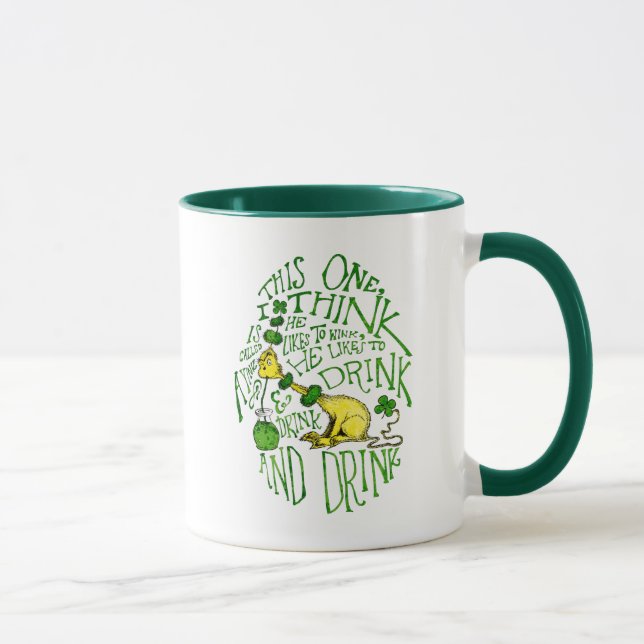 Tasse Dr Seuss | Yink - Saint Patrick's Day (Droite)