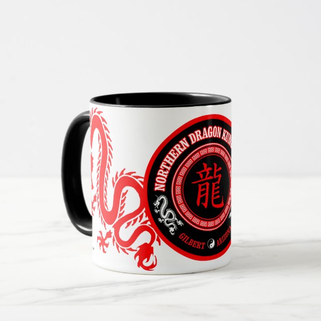 Tasse Dragon du nord Kung Fu Etats-Unis (Devant gauche)