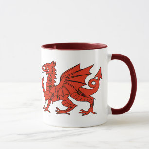 Tasse Dragon rouge
