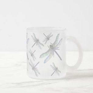 Tasse DRAGONFLIES (verre dépoli)