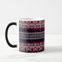 Tasse dramatique nordique en tricot à motif Fair I