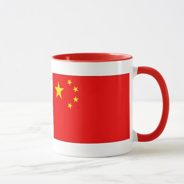 Tasse Drapeau chinois (Droite)