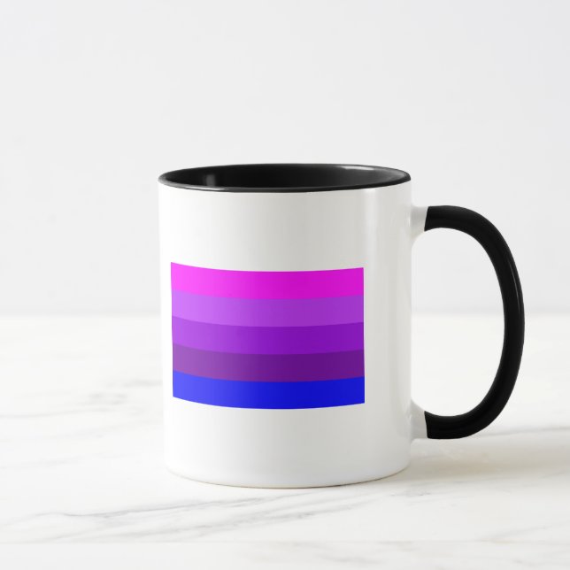Tasse Drapeau de fierté transgenre alternatif (Droite)