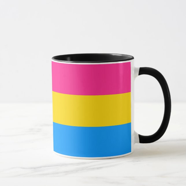 Tasse Drapeau de la fierté transexuelle (Droite)