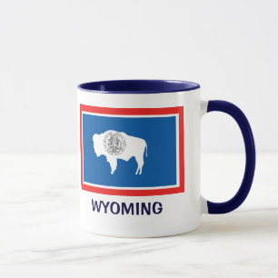 Tasse Drapeau de l'État du Wyoming