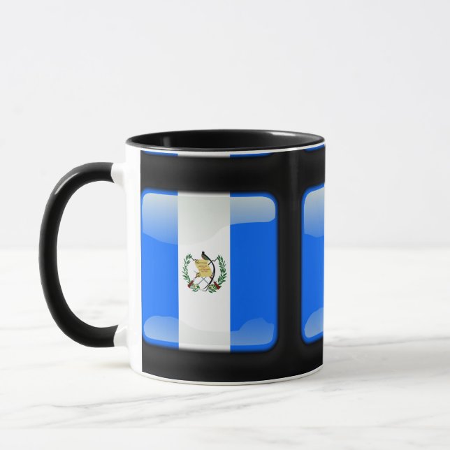 Tasse Drapeau du Guatemala (Gauche)