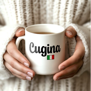 Tasse Drapeau Italien Cugina