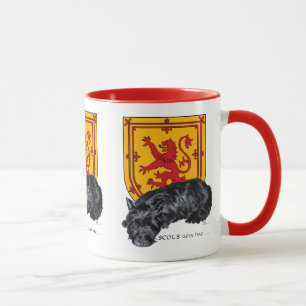 Tasse Drapeau Lion Rampant Scottie Dog