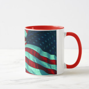 Tasse Drapeau patriotique américain