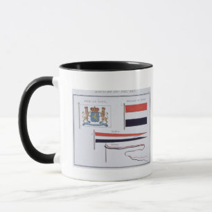 Tasse Drapeaux du royaume de Pays-Bas, d'a