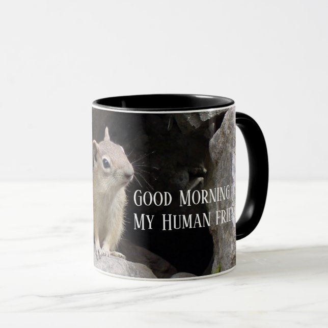 Tasse Drinkware bonjour de tamia (Devant droit)