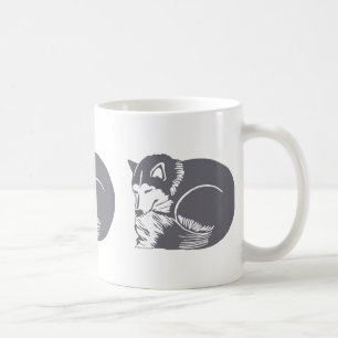 Tasse Drinkware de chiens de traîneau de sommeil